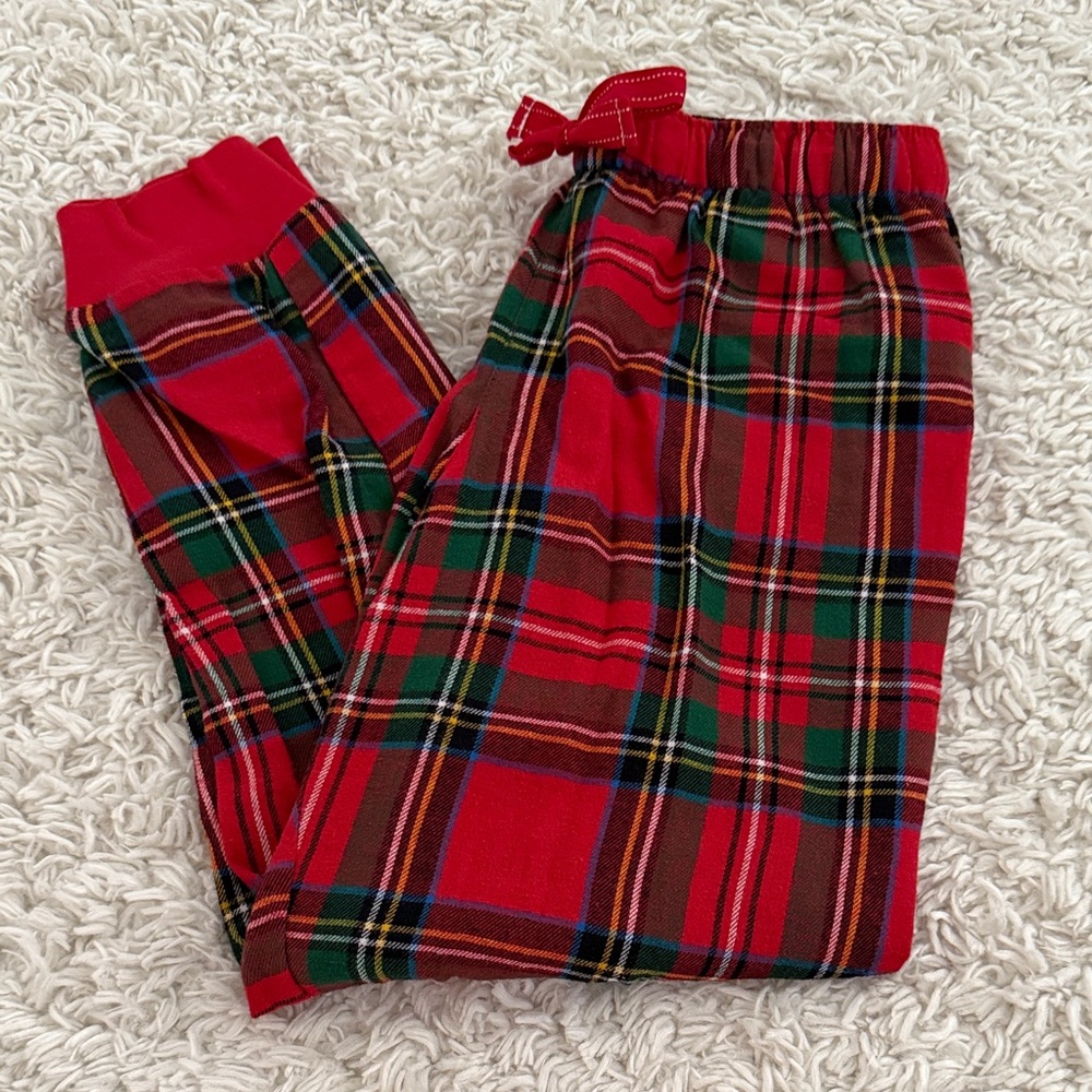 Plaid Red and Green Women’s Pajamas